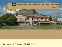 Tablet Screenshot of nuovocastello.it